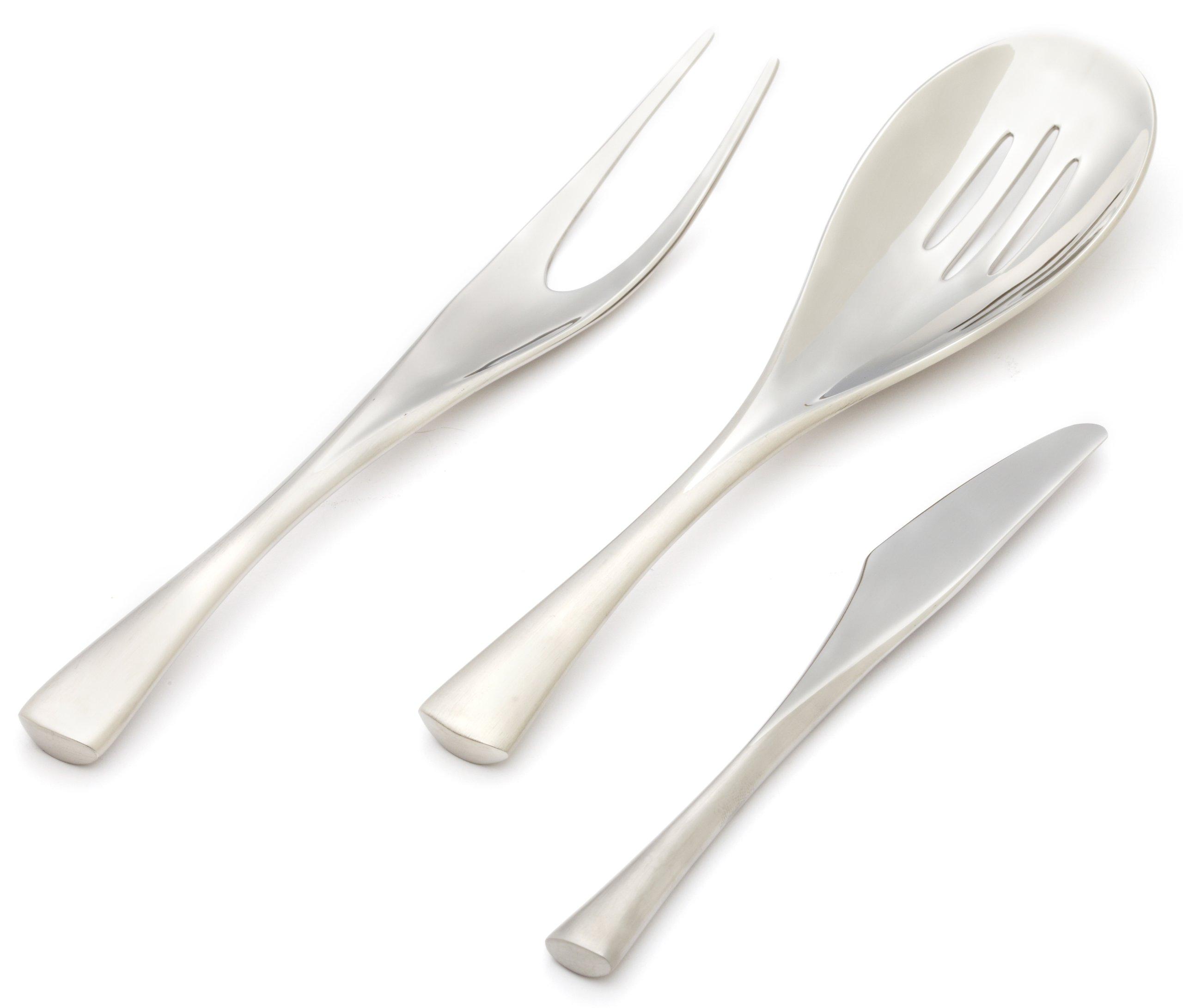 Amazon.com | Yamazaki Merge Duo 3-Piece Serving Set: Flatware